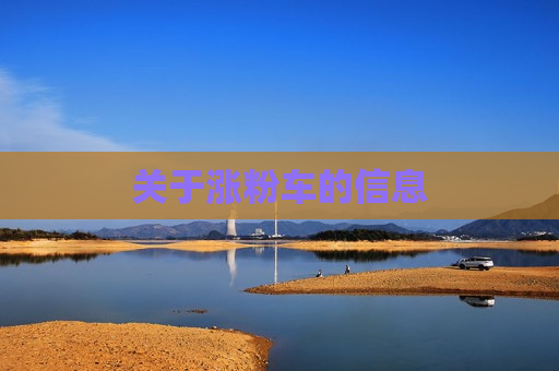 关于涨粉车的信息