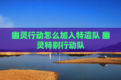 幽灵行动怎么加入特遣队 幽灵特别行动队