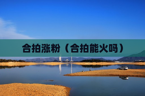 合拍涨粉（合拍能火吗）