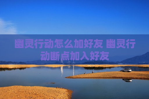 幽灵行动怎么加好友 幽灵行动断点加入好友