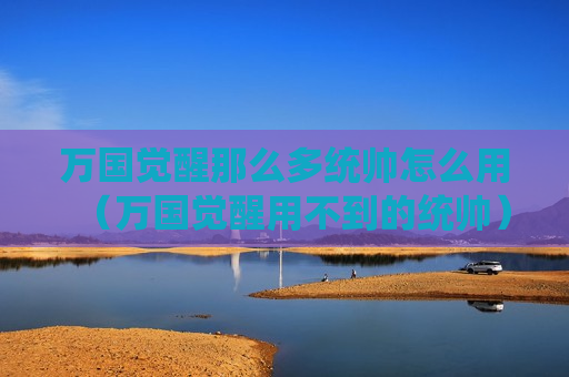 万国觉醒那么多统帅怎么用（万国觉醒用不到的统帅）