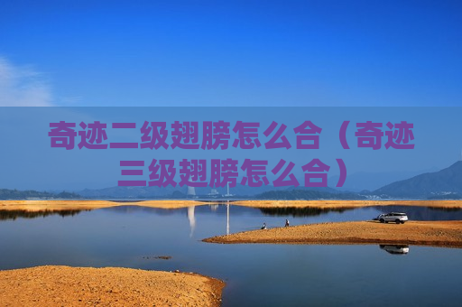 奇迹二级翅膀怎么合（奇迹三级翅膀怎么合）