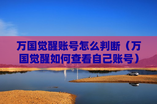 万国觉醒账号怎么判断（万国觉醒如何查看自己账号）