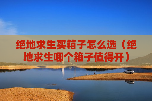 绝地求生买箱子怎么选（绝地求生哪个箱子值得开）