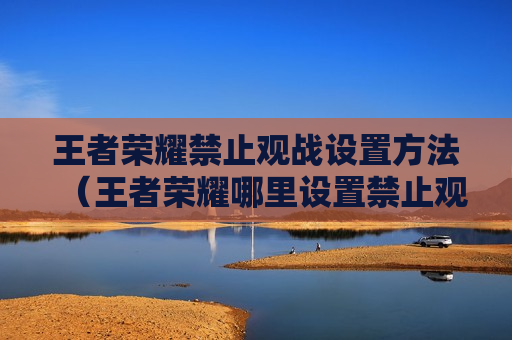 王者荣耀禁止观战设置方法（王者荣耀哪里设置禁止观战）
