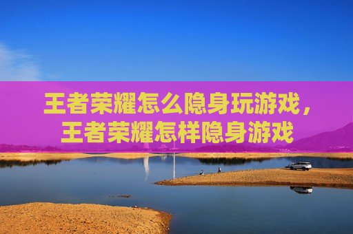 王者荣耀怎么隐身玩游戏，王者荣耀怎样隐身游戏