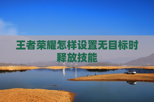 王者荣耀怎样设置无目标时释放技能