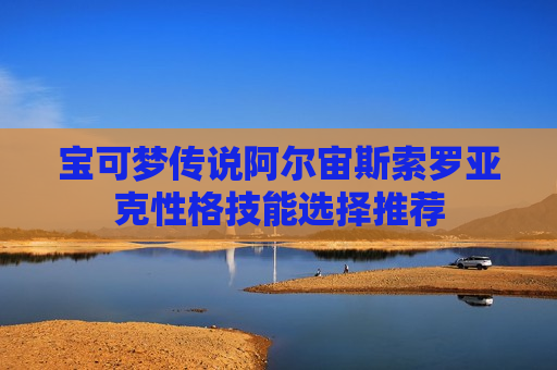宝可梦传说阿尔宙斯索罗亚克性格技能选择推荐