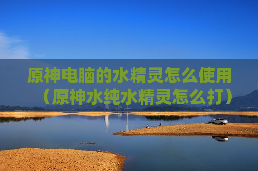 原神电脑的水精灵怎么使用（原神水纯水精灵怎么打）