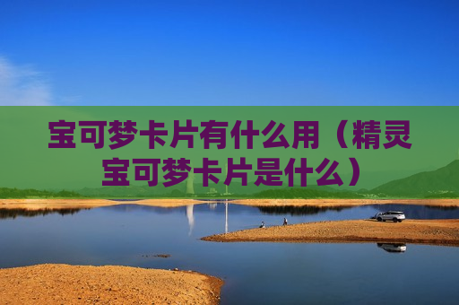 宝可梦卡片有什么用（精灵宝可梦卡片是什么）