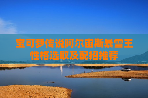 宝可梦传说阿尔宙斯暴雪王性格选取及配招推荐