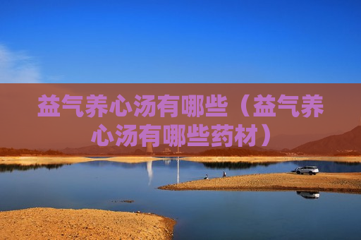 益气养心汤有哪些（益气养心汤有哪些药材）