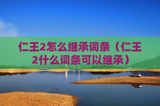 仁王2怎么继承词条（仁王2什么词条可以继承）