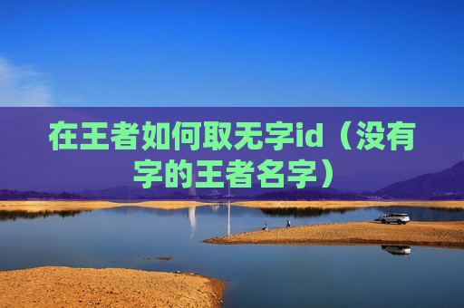 在王者如何取无字id（没有字的王者名字）