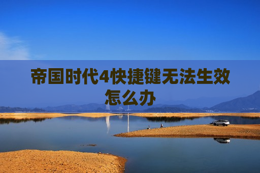 帝国时代4快捷键无法生效怎么办