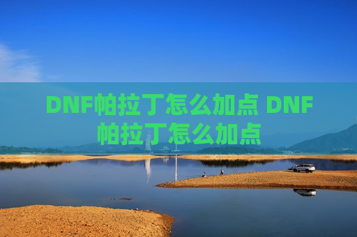 DNF帕拉丁怎么加点 DNF帕拉丁怎么加点