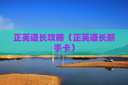 正英道长攻略（正英道长新手卡）