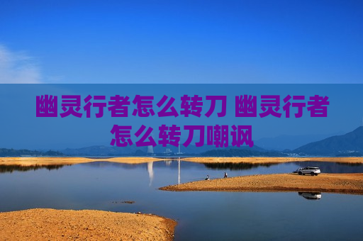 幽灵行者怎么转刀 幽灵行者怎么转刀嘲讽