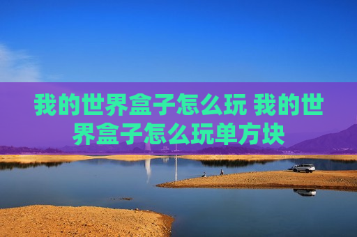 我的世界盒子怎么玩 我的世界盒子怎么玩单方块