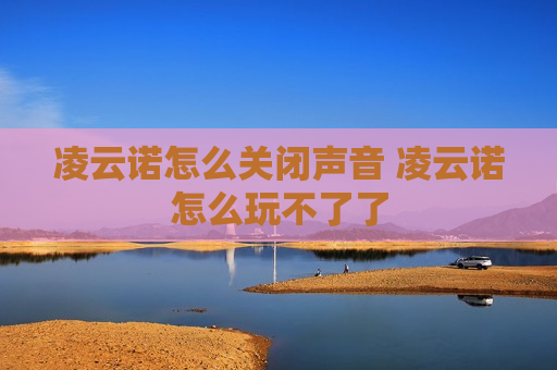 凌云诺怎么关闭声音 凌云诺怎么玩不了了