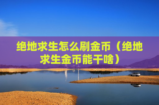 绝地求生怎么刷金币（绝地求生金币能干啥）