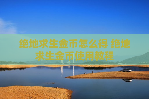 绝地求生金币怎么得 绝地求生金币使用教程
