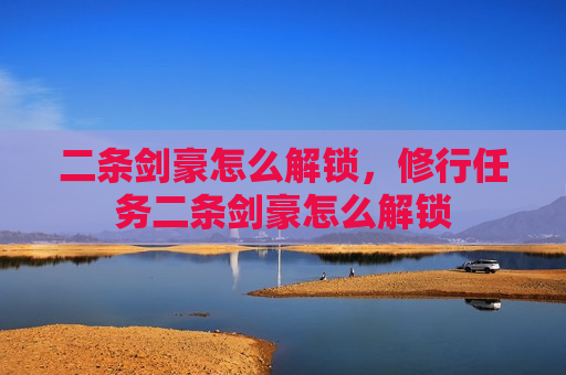 二条剑豪怎么解锁，修行任务二条剑豪怎么解锁