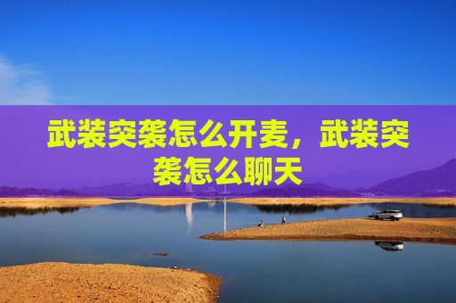 武装突袭怎么开麦，武装突袭怎么聊天