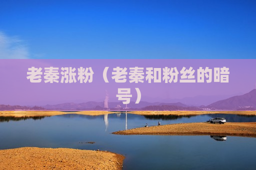 老秦涨粉（老秦和粉丝的暗号）