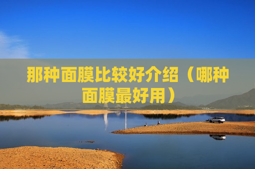 那种面膜比较好介绍（哪种面膜最好用）