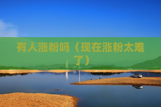 有人涨粉吗（现在涨粉太难了）