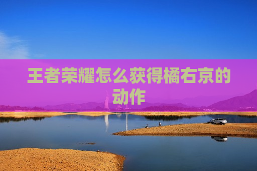 王者荣耀怎么获得橘右京的动作