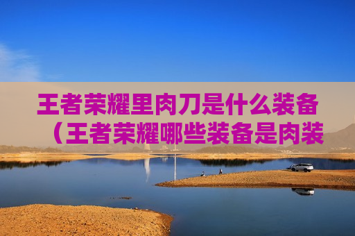 王者荣耀里肉刀是什么装备（王者荣耀哪些装备是肉装）