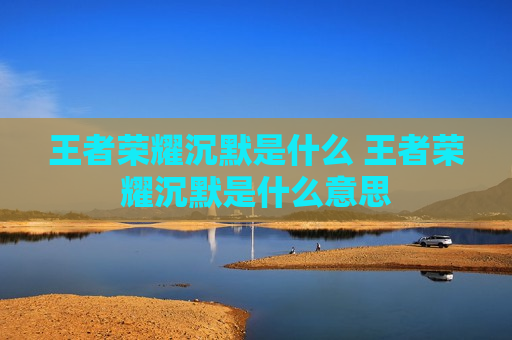 王者荣耀沉默是什么 王者荣耀沉默是什么意思