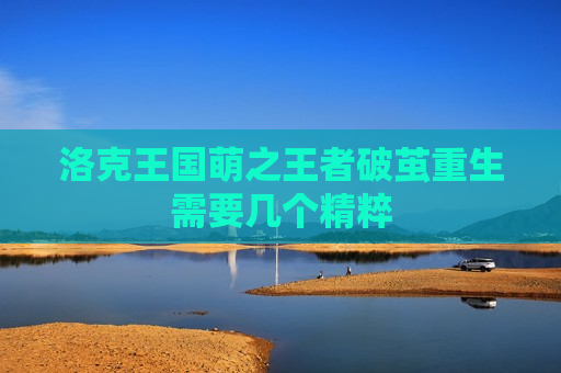 洛克王国萌之王者破茧重生需要几个精粹
