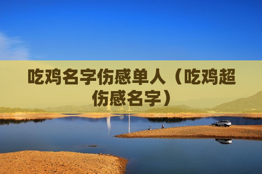 吃鸡名字伤感单人（吃鸡超伤感名字）