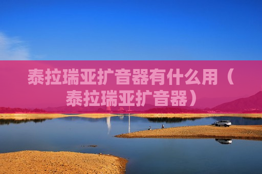 泰拉瑞亚扩音器有什么用（泰拉瑞亚扩音器）