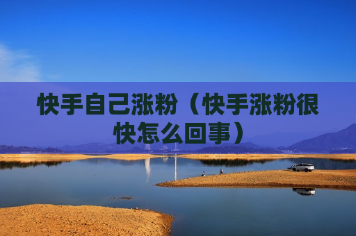 快手自己涨粉（快手涨粉很快怎么回事）