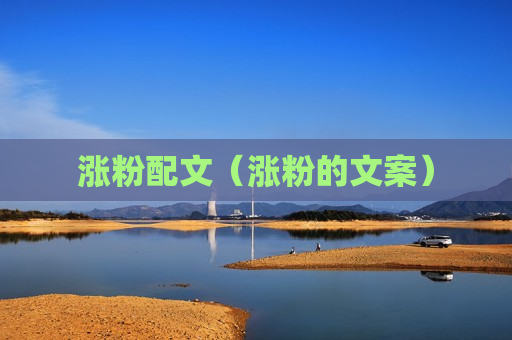 涨粉配文（涨粉的文案）