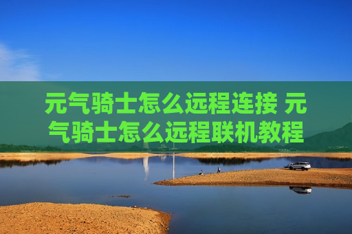 元气骑士怎么远程连接 元气骑士怎么远程联机教程