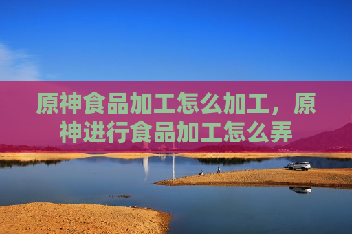 原神食品加工怎么加工，原神进行食品加工怎么弄