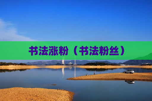 书法涨粉（书法粉丝）