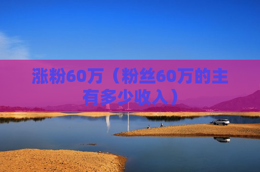 涨粉60万（粉丝60万的主有多少收入）