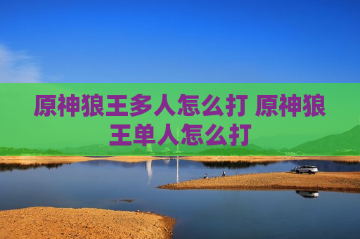 原神狼王多人怎么打 原神狼王单人怎么打