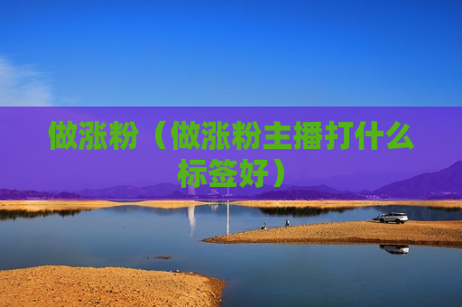 做涨粉（做涨粉主播打什么标签好）