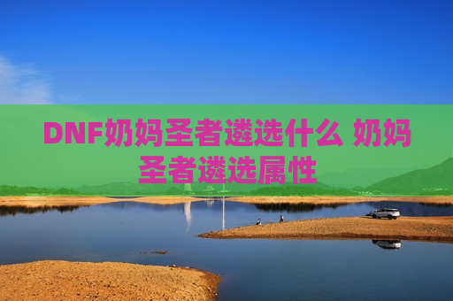 DNF奶妈圣者遴选什么 奶妈圣者遴选属性