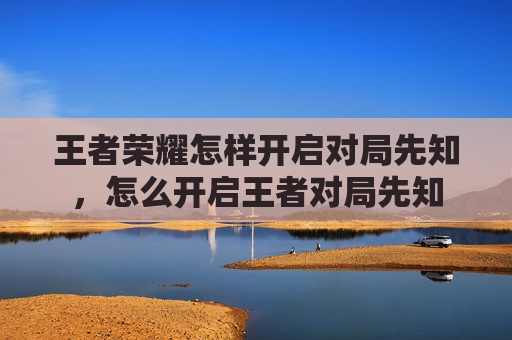 王者荣耀怎样开启对局先知，怎么开启王者对局先知