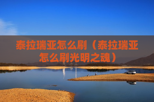 泰拉瑞亚怎么刷（泰拉瑞亚怎么刷光明之魂）