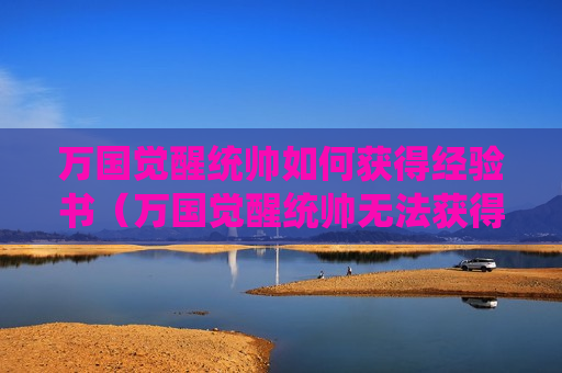 万国觉醒统帅如何获得经验书（万国觉醒统帅无法获得经验）