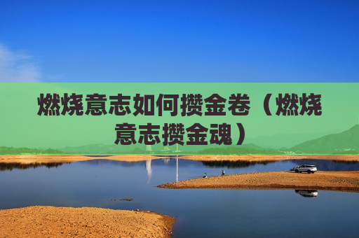 燃烧意志如何攒金卷（燃烧意志攒金魂）